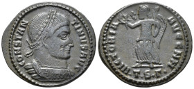 Constantine I (AD 307/310-337).
Follis
(AE, 20 mm, 3.06 g)
AD 319, Thessalonica.

CONSTANTINVS AVG Bust of Constantine I right, laureate and cuir...