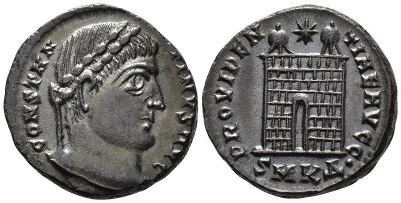 Constantine I (AD 307/310-337).
Follis
(AE, 18 mm, 3.31 g)
AD 325-326, Cyziku...