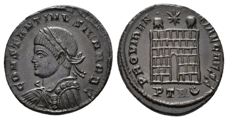 Constantine II, Caesar (AD 316-337).
Follis
(AE, 19 mm, 3.00 g)
AD 326, Treve...