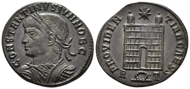 Constantine II, Caesar (AD 316-337).
Follis
(AE, 19 mm, 2.94 g)
AD 326, Rome....