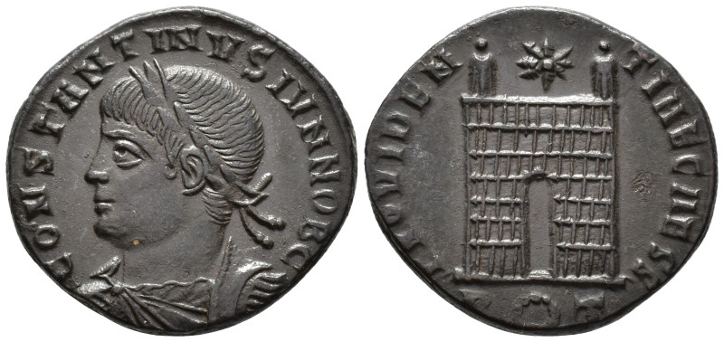 Constantine II, Caesar (AD 316-337).
Follis
(AE, 19 mm, 2.98 g)
AD 326, Rome....