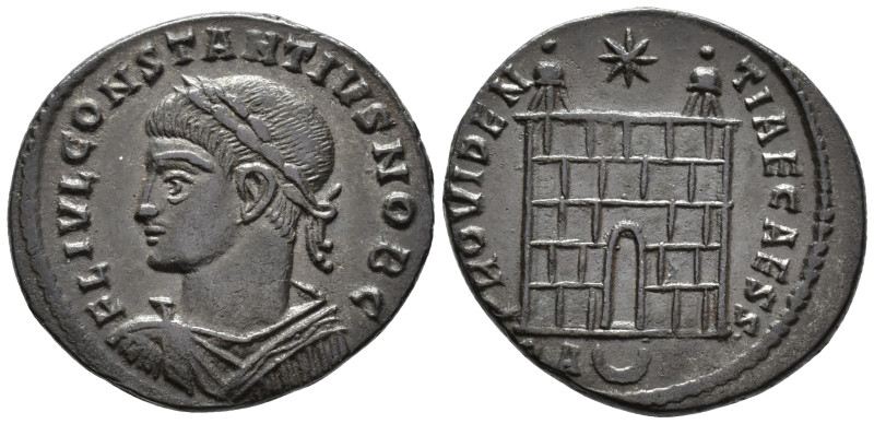 Constantius II, Caesar (AD 324-337).
Follis
(AE, 19 mm, 2.61 g)
AD 325-326, A...