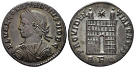 Constantius II, Caesar (AD 324-337).
Follis
(AE, 19 mm, 2.77 g)
AD 329-330, Rome.

FL VAL CONSTANTIVS NOB C Bust of Constantius II left, laureate...