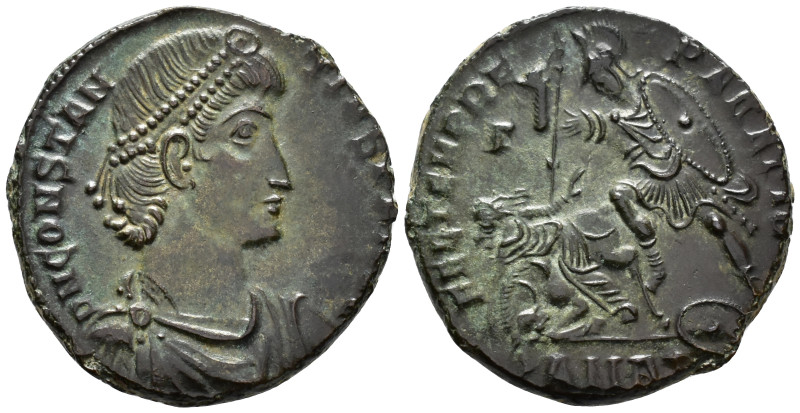 Constantius II (AD 337-361).
Maiorina
(AE, 22 mm, 5.33 g)
AD 350-355, Antioch...