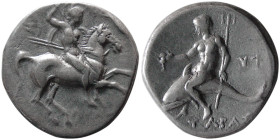 CALABRIA, Tarentum. 315-302 BC. AR Nomos.