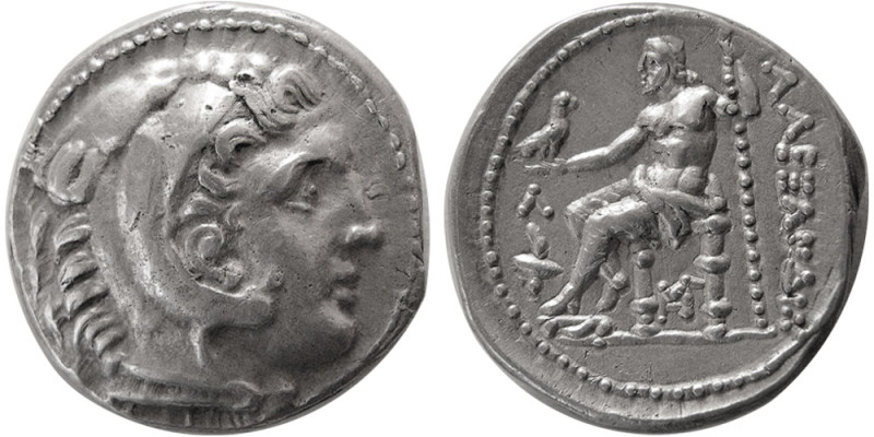 KINGS of MACEDON. Alexander III. 336-323 BC. AR Tetradrachm (17.07 gm; 27 mm). '...