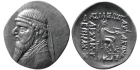 KINGS of PARTHIA. Mithradates II (121-91 BC). AR Drachm. Ecbatana.