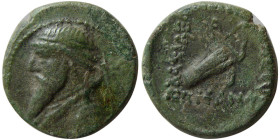 KINGS of PARTHIA, Mithradates II. 121-91 BC. Æ chalkous. Ekbatana.