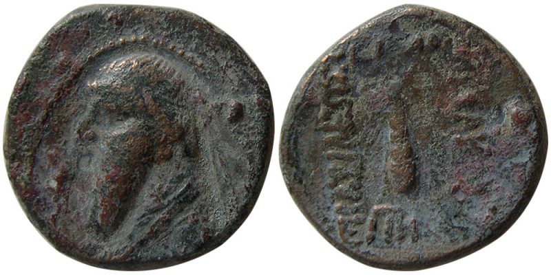 KINGS of PARTHIA, Mithradates II. 121-91 BC. Æ Chalkous (2.30 gm; 15 mm). Ekbata...