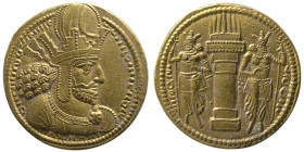 SASANIAN KINGS, Shapur I, 240-271 AD. Gold Dinar.