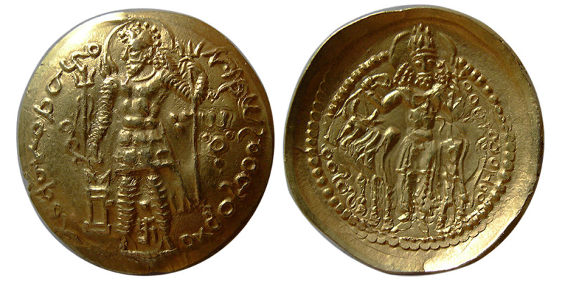 KUSHANO-SASANIAN KINGS, Peroz I Kushanshah (Circa AD 245-270). Gold Dinar (7.94 ...