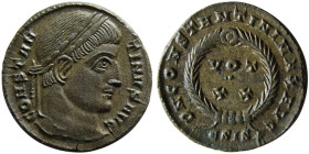ROMAN EMPIRE; Constantine I, 306-337 AD. Æ Follis. Siscia mint.