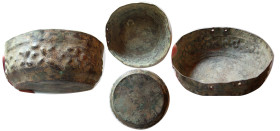SASANIAN DYNASTY. Ca. 5th-6th. Century AD. Bronze Bowl.