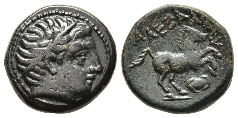 KINGS of MACEDON. Alexander III 'the Great' (336-323 BC). AE. Uncertain mint in ...