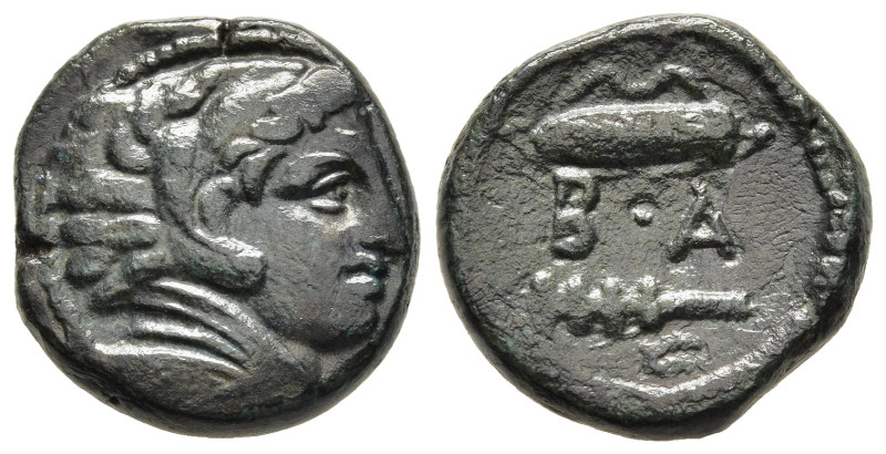 KINGS of MACEDON. Alexander III 'the Great' (336-323 BC). AE Unit. Uncertain Mac...