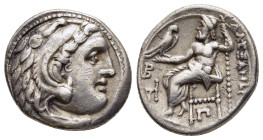 KINGS of MACEDON. Alexander III 'the Great' (336-323 BC). Drachm. Kolophon, struck under Antigonos I Monophthalmos (circa 306/5-301 BC). 

Obv: Head o...