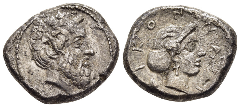 CILICIA. Nagidos. Stater (circa 420-380 BC).

Obv: Head of Dionysos left, wearin...