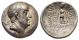 KINGS of CAPPADOCIA. Ariobarzanes I Philoromaios (96-63 BC). Drachm. Mint A (Eusebeia under Mt. Argaios). Dated RY 21 (73/2 BC).

Obv: Diademed head r...