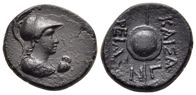 KINGS of CAPPADOCIA. Archelaus (36 BC - 17 AD). Ae. Caesarea. Dated year 53 = 17...