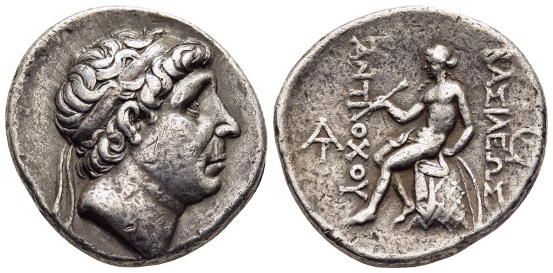 SELEUKID KINGDOM. Antiochos I Soter (281-261 BC). Tetradrachm. Seleukeia on the ...