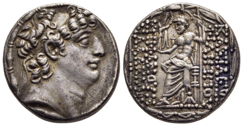 SELEUKID KINGDOM. Philip I Philadelphos (Circa 95-83 BC). Tetradrachm. Antioch o...