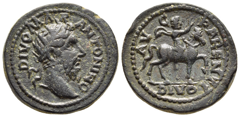 MACEDON. Philippi. Divus Marcus Aurelius issue, struck under Gallienus (253-268)...