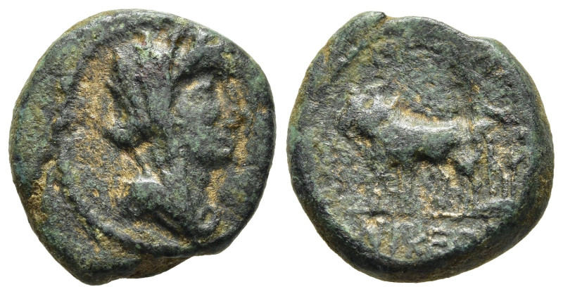 MACEDON. Thessalonica. Julia Augusta (Livia), as wife of Augustus (38 BC-AD 14)....
