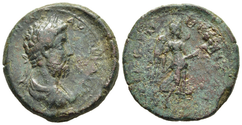 MACEDON. Thessalonica. Commodus (177-192). AE.

Obv: ΑΥΤοΚ Μ ΑVΡ ΚοΜΜ ΑΝΤΩΝƐΙΝοΝ...