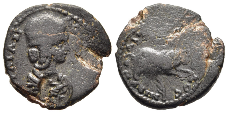 EPIRUS. Nicopolis. Julia Mamaea (Augusta, 222-235). AE.

Obv: [IO]YΛΙA M- A[...]...