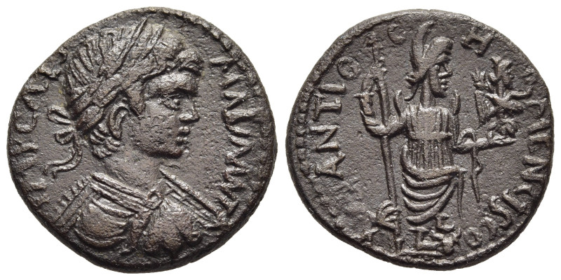 PISIDIA. Antiochia. Caracalla (198-217). AE.

Obv: IMP CAES M AVR AN.
Laureate, ...