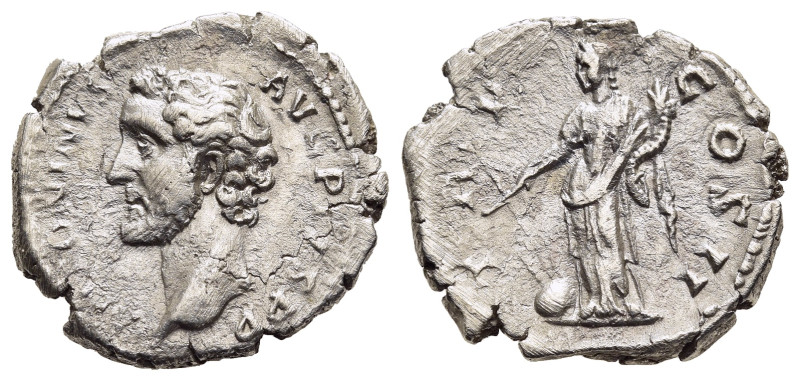 ANTONINUS PIUS (138-161). Denarius. Rome.

Obv: ANTONINVS AVG PIVS P P.
Bare hea...