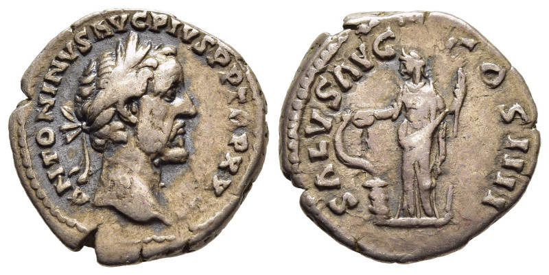 ANTONINUS PIUS (138-161). Denarius. Rome.

Obv: ANTONINVS AVG PIVS P P TR P XXII...