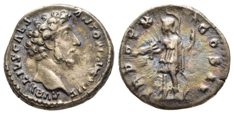 MARCUS AURELIUS (Caesar, 139-161). Denarius. Rome.

Obv: AVRELIVS CAES ANTON AVG...