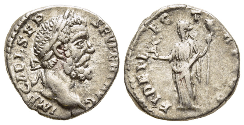 SEPTIMIUS SEVERUS (193-211). Denarius. Rome.

Obv: IMP CAE L SEP SEV PERT AVG.
L...
