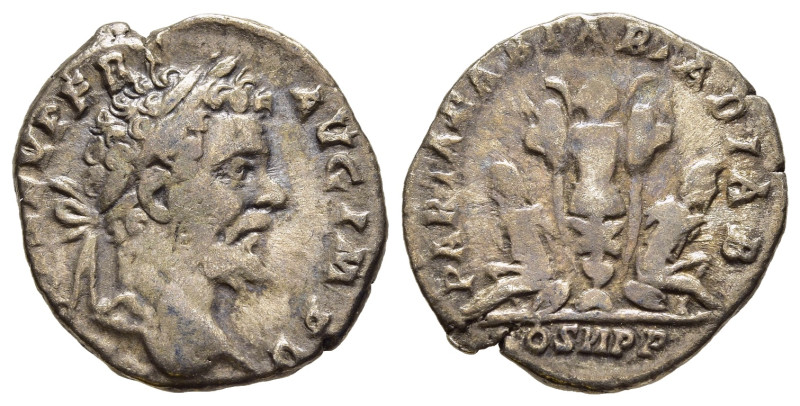 SEPTIMIUS SEVERUS (193-211). Denarius. Rome.

Obv: L SEPT SEV PERT AVG IMP V.
La...