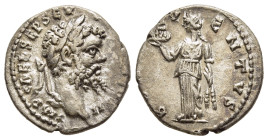 SEPTIMIUS SEVERUS (193-211). Denarius. Emesa.

Obv: IMP CAE L SEP SEV PERT AVG COS II.
Laureate head right.
Rev: BONI EVENTVS.
Bonus Eventus standing ...