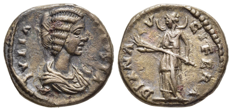 JULIA DOMNA (Augusta, 193-217). Denarius. Laodicea ad Mare.

Obv: IVLIA AVGVSTA....