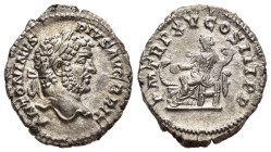 CARACALLA (198-217). Denarius. Rome.

Obv: ANTONINVS PIVS AVG BRIT.
Laureate head right.
Rev: P M TR P XV COS III P P.
Salus seated left, holding corn...