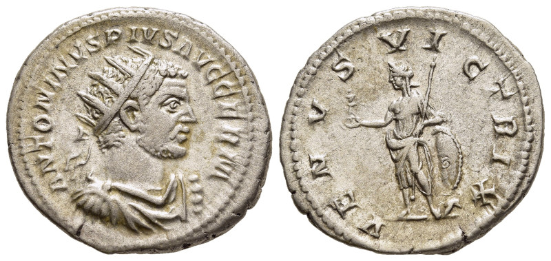 CARACALLA (198-217). Antoninianus. Rome.

Obv: ANTONINVS PIVS AVG GERM.
Radiate,...