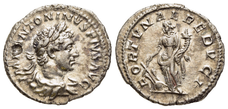 ELAGABALUS (218-222). Denarius. Rome.

Obv: IMP ANTONINVS PIVS AVG.
Laureate and...