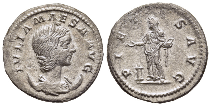 JULIA MAESA (Augusta, 218-224/5). Antoninianus. Rome.

Obv: IVLIA MAESA AVG.
Dra...