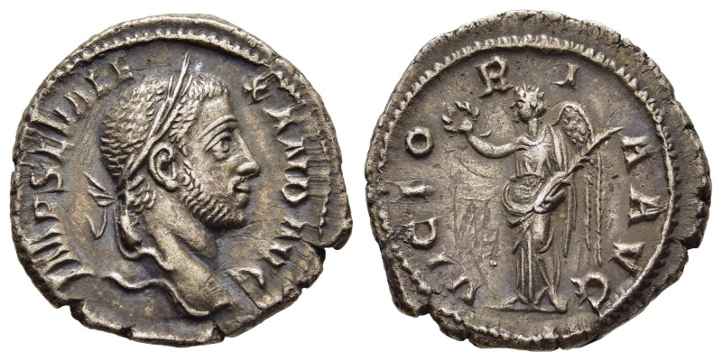 SEVERUS ALEXANDER (222-235). Denarius. Rome.

Obv: IMP SEV ALEXAND AVG.
Laureate...