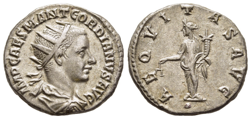 GORDIAN III (238-244). Antoninianus. Antioch.

Obv: IMP CAES M ANT GORDIANVS AVG...