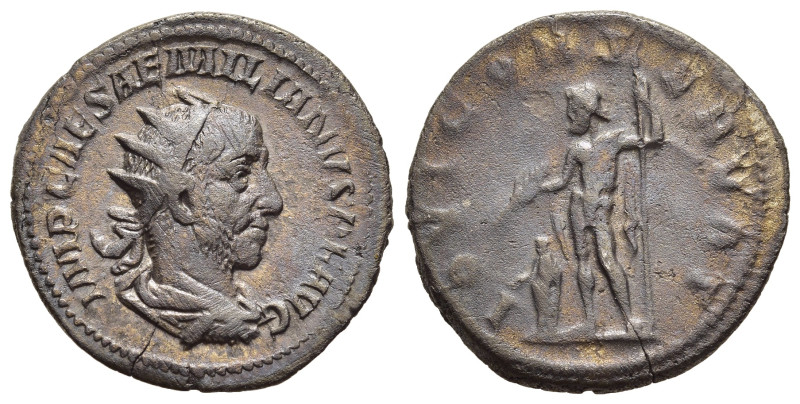 AEMILIAN (253). Antoninianus. Rome.

Obv: IMP AEMILIANVS PIVS FEL AVG.
Radiate, ...