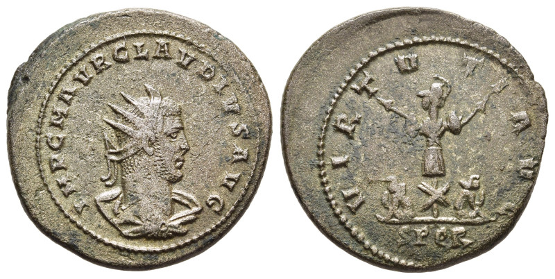 CLAUDIUS II GOTHICUS (268-270). Antoninianus. Smyrna.

Obv: IMP C M AVR CLAVDIVS...