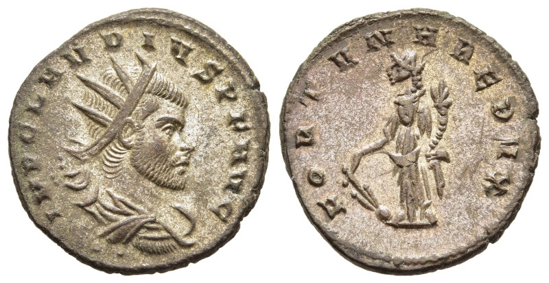 CLAUDIUS II GOTHICUS (268-270). Antoninianus. Cyzicus.

Obv: IMP CLAVDIVS P F AV...