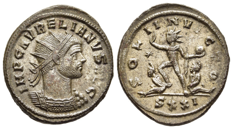 AURELIAN (270-275). Antoninianus. Ticinum.

Obv:IMP C AVRELIANVS AVG.
Radiate an...