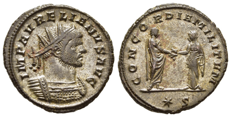 AURELIAN (270-275). Antoninianus. Siscia.

Obv:IMP AVRELIANVS AVG.
Radiate an...