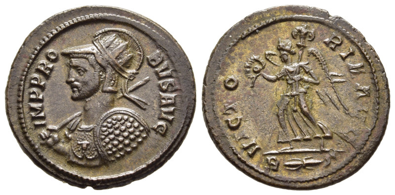 PROBUS (276-282). Antoninianus. Rome.

Obv: IMP PROBVS AVG.
Helmeted, cuirassed ...