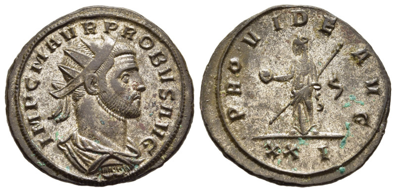 PROBUS (276-282). Antoninianus. Siscia.

Obv: IMP C M AVR PROBVS AVG.
Radiate an...